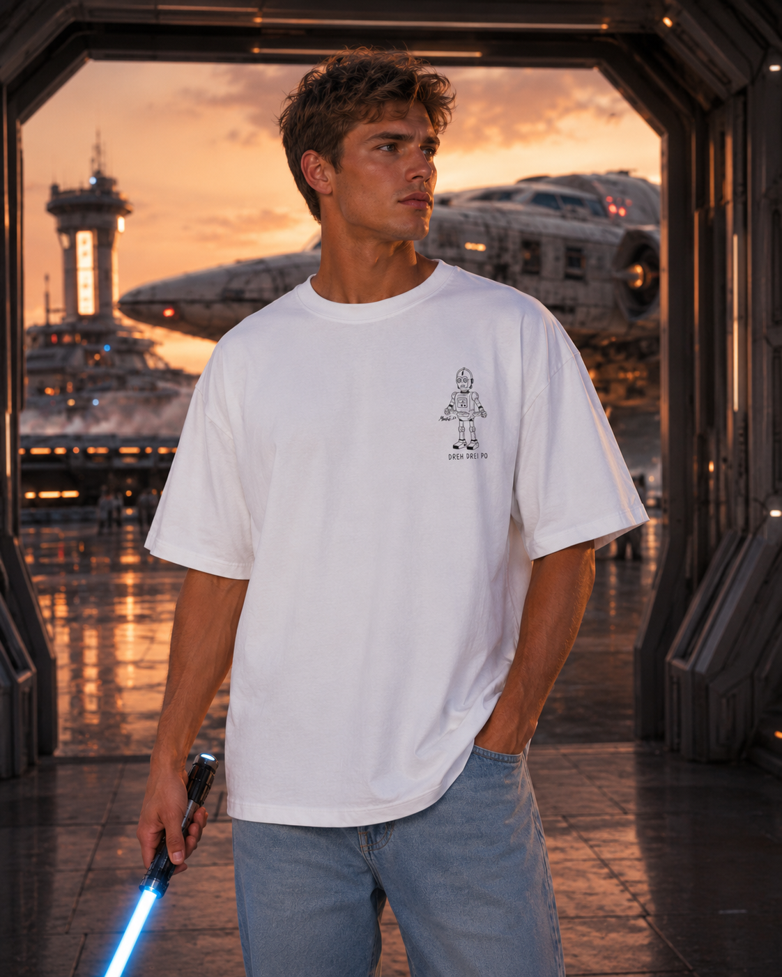 DREH3PO - Retro Robo Shirt