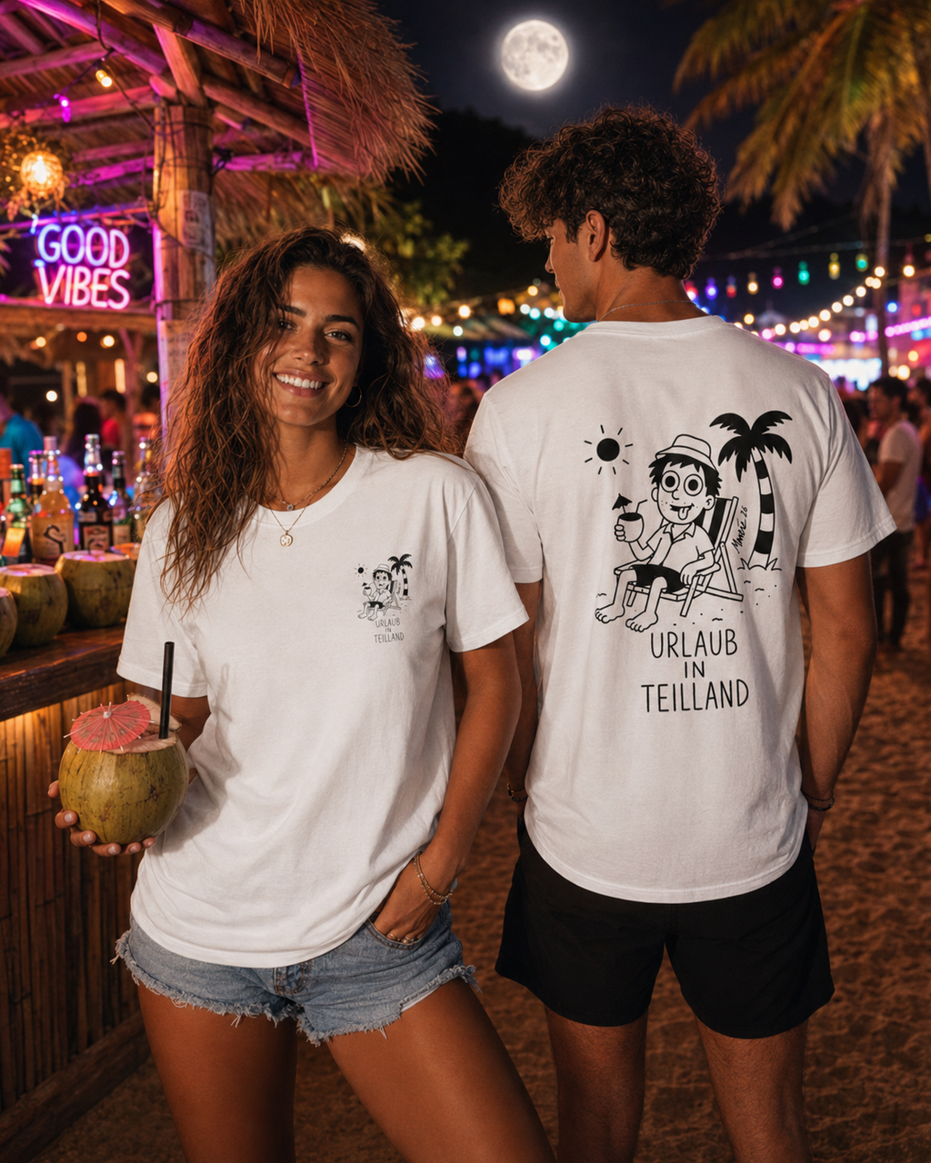URLAUB IN TEILLAND - Partyshirt