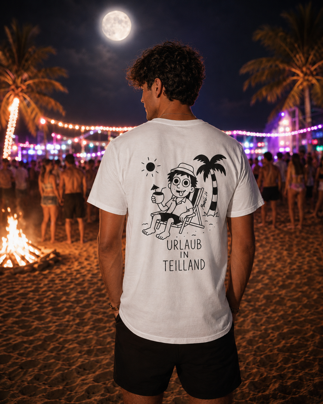 URLAUB IN TEILLAND - Partyshirt