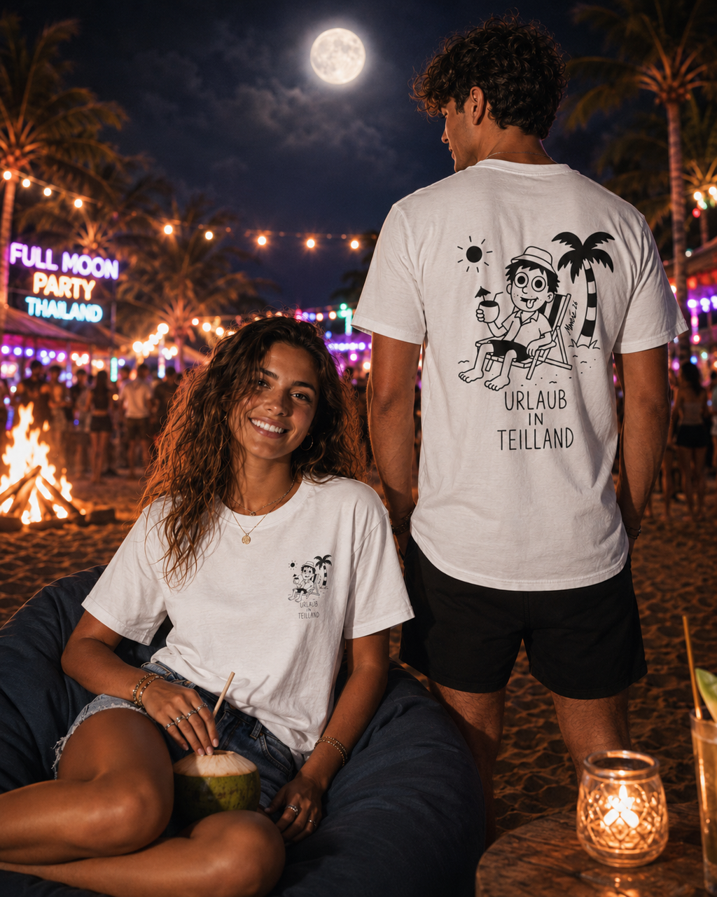 URLAUB IN TEILLAND - Partyshirt