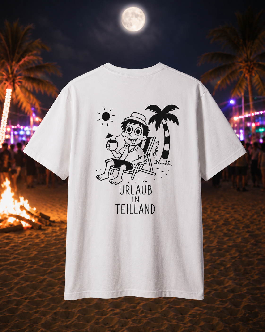 URLAUB IN TEILLAND - Partyshirt