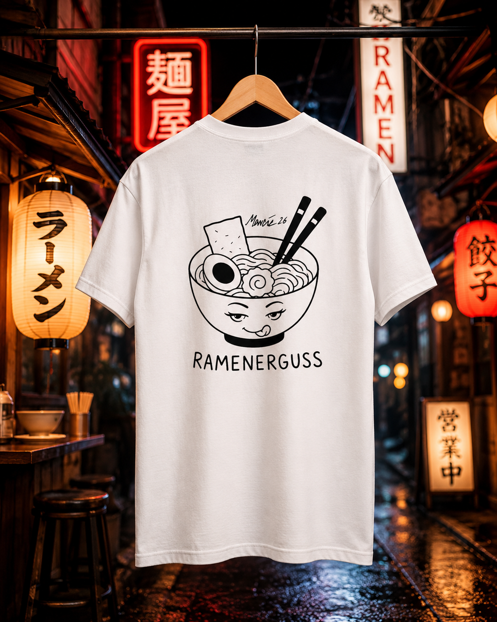 RAMENERGUSS - Nudelshirt für Feinschmecker