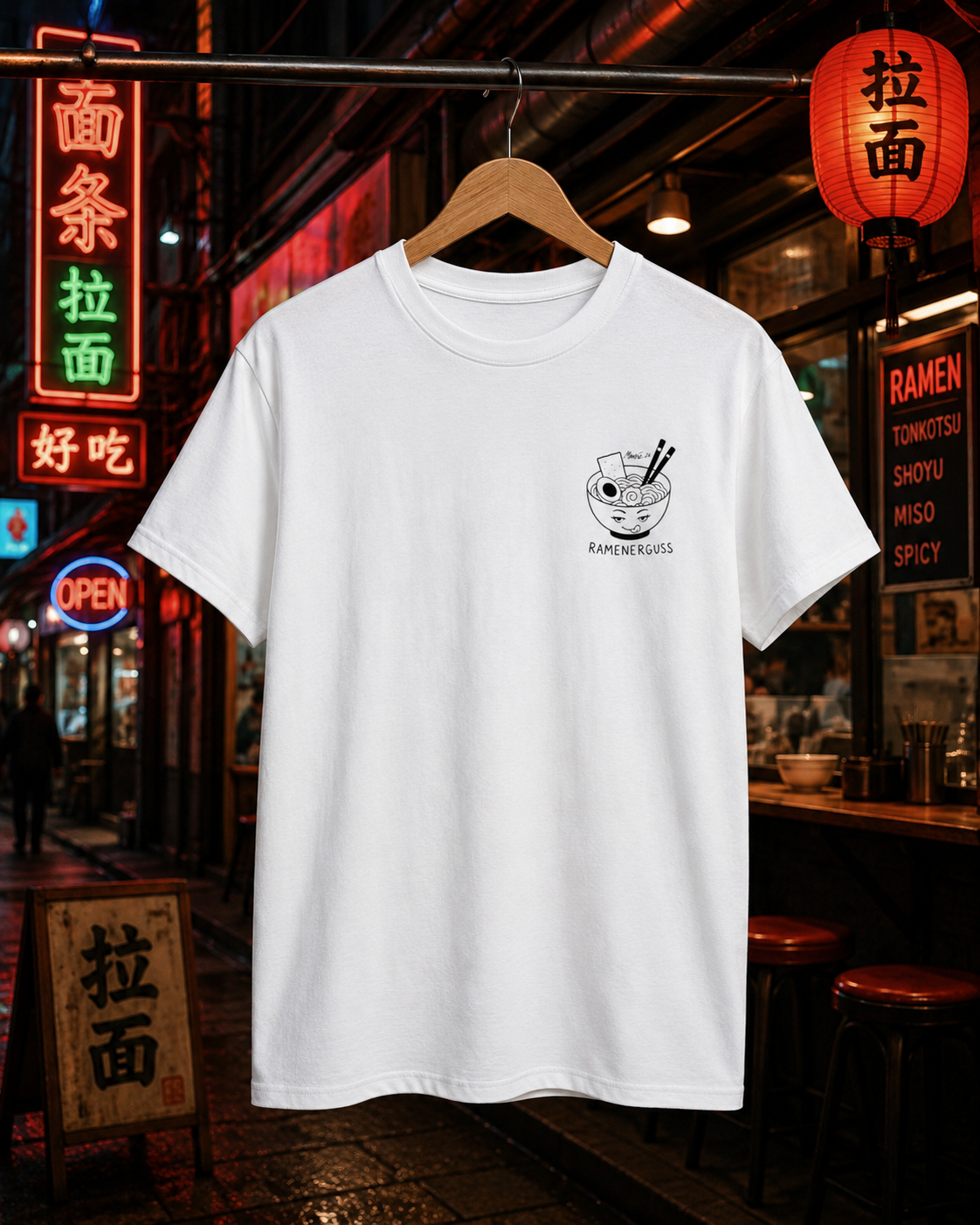 RAMENERGUSS - Nudelshirt für Feinschmecker